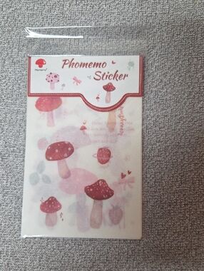 Phomemo Mushroom Sticker Sheet